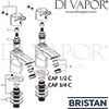 Bristan Capri Bath Taps Spares